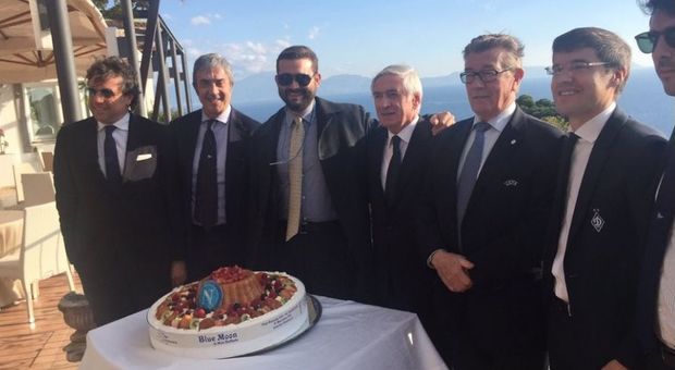 Il Napoli a pranzo con una delegazione della Dinamo Kiev