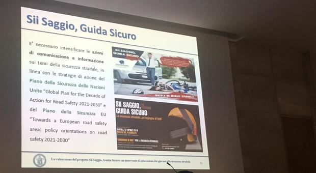 Sicurezza stradale, a Napoli una tesi di laurea sul progetto «Sii saggio, guida sicuro»