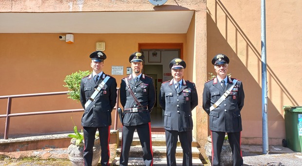 La stazione dei carabinieri di Petrella Salto presidio storico