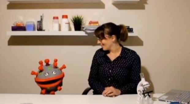 immagine Viruloso, il Coronavirus diventa un pupazzo nel video del Cnr rivolto ai bambini