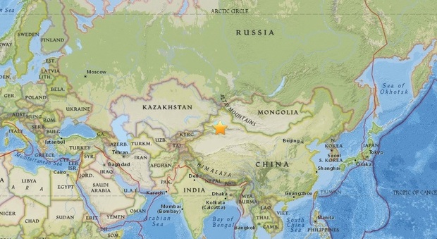 Cina, terremoto di magnitudo 6.4 nel nord del paese