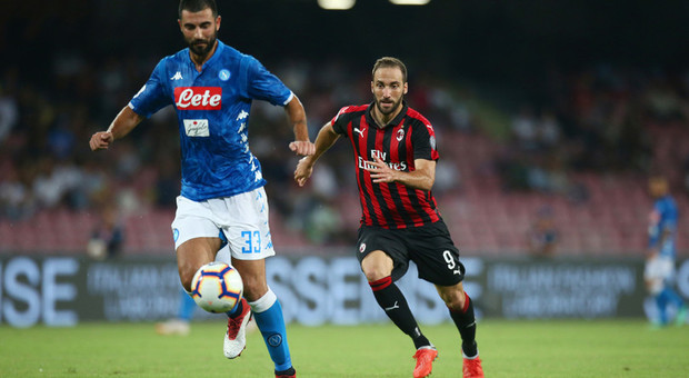 Il Napoli ai quarti trova il Milan: 2 sfide in pochi giorni con Gattuso