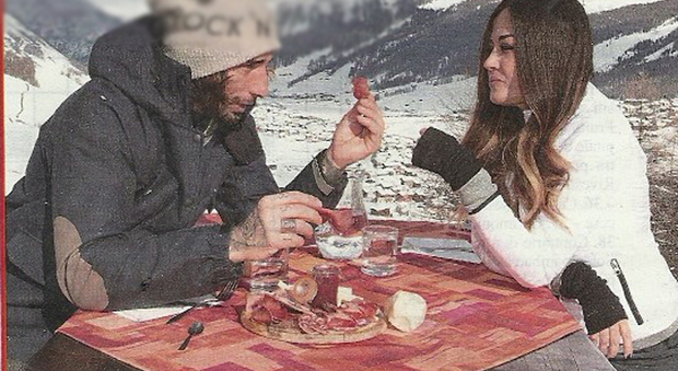 Giorgia Palmas e Vittorio Brumotti, baci hot sulla neve