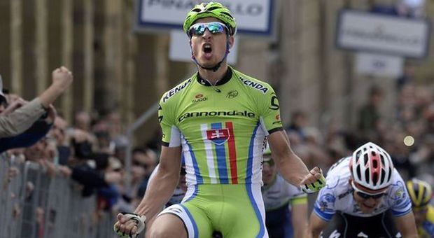 Tirreno-Adriatico: Sagan vince ad Arezzo Kwiatkowski è il nuovo leader