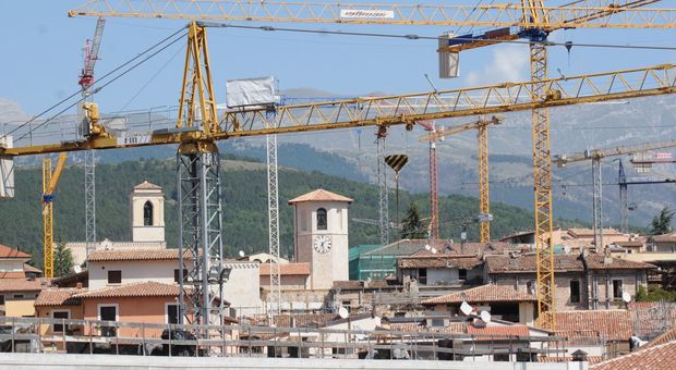Coronavirus, l'Abruzzo chiude i cantieri della ricostruzione