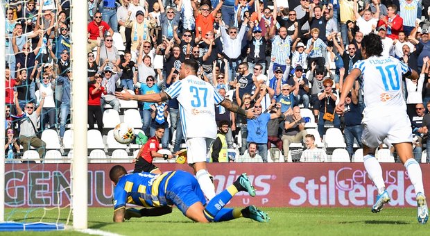Petagna-gol, Parma battuto 1-0 e Spal che lascia l'ultimo posto