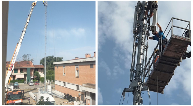 Pesaro, si attiva l’antenna a Montegranaro. I residenti: «Ricorreremo al Tar»