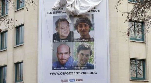 I quattro giornalisti francesi rapiti (da Le Monde)