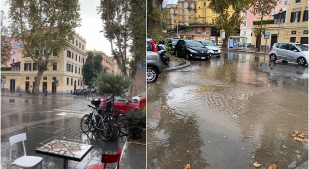 Bomba d'acqua a Roma, domenica di pioggia tra Prati e il centro. Rovinati i piani dei turisti