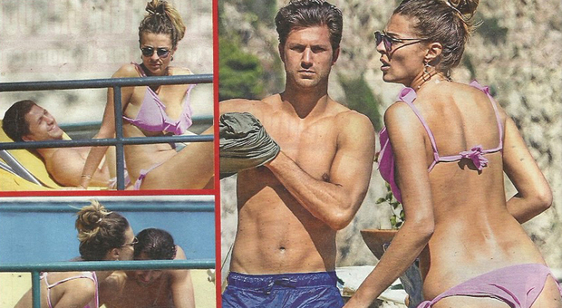 Cristina Chiabotto e il nuovo fidanzato Marco Rocio a Capri
