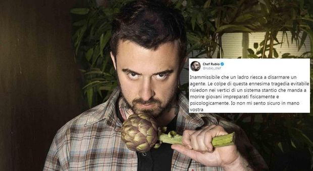 Chef Rubio, il fratello del poliziotto ucciso reagisce al tweet: ti auguro di perdere un caro