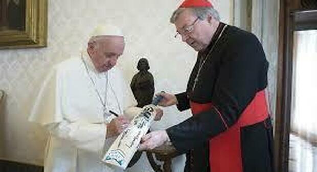 Vaticano, faccia a faccia tra papa Francesco e il cardinale Pell: «Grazie per la sua testimonianza»