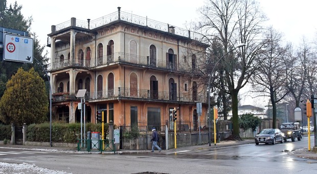 La villa stile liberty tra Fiera e Selvana a Treviso