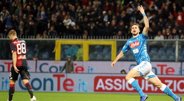 Genoa-Napoli 1-2: la pioggia non ferma Ancelotti, Juventus a tre punti
