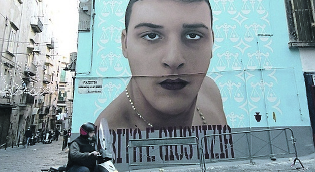 Napoli, intellettuali pro murales: «Salvare il dipinto di Ugo Russo»