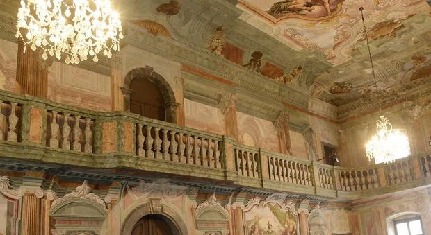 Gli affreschi della villa e dell’opificio Linussio, ex caserma Cantore, a Tolmezzo
