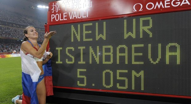 Doping di Stato, Isinbayeva: «Grazie a tutti per il funerale dell'atletica leggera»