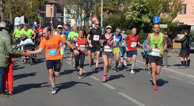 La scorsa edizione della Treviso Marathon