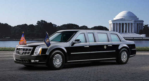 L'auto superblindata di Obama, poco eco e molto costosa: pesa quasi 7 tonnellate