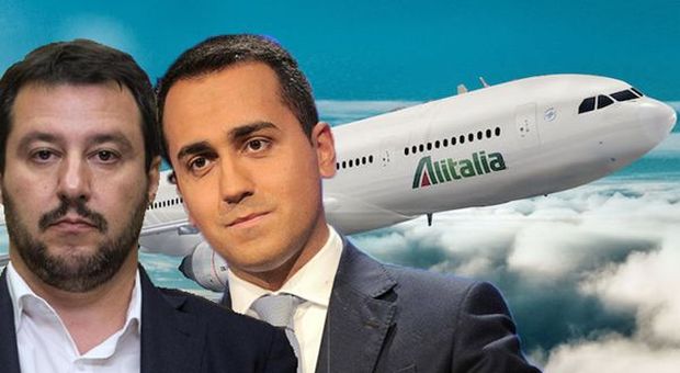 Alitalia, Salvini sta con Di Maio: "Tria rispetti il contratto di governo"