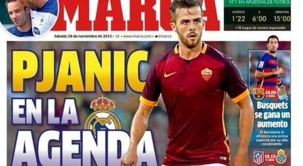 Stampa spagnola: «Pjanic finisce nell'agenda del Real Madrid»