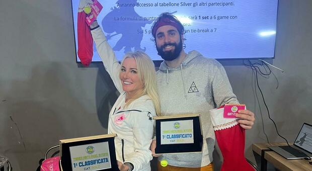 Olga Porta e Adriano Landi coppia vincitrice del Trofeo della Befana