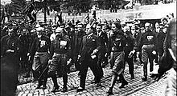 28 ottobre 1922 Marcia su Roma di Benito Mussolini