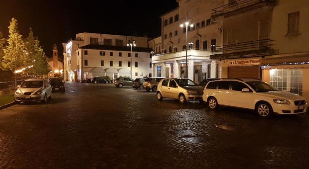 Piazza Cavour, dove è avvenuto il fatto