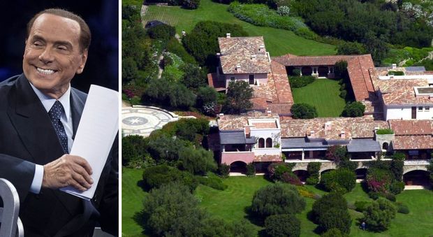 immagine Berlusconi amplia la Certosa a Porto Rotondo: via ai lavori nelle due ville confinanti comprate nel 2016
