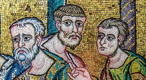 Betlemme, restauratori italiani trovano l'angelo scomparso fra i mosaici della Basilica della Natività