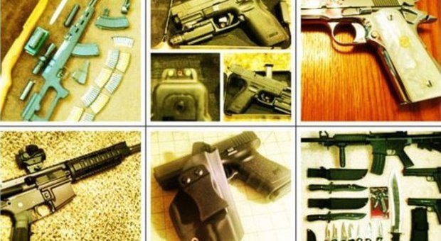 Mitra e fucili d'assalto in vendita su Instagram: negli Usa il social è utilizzato anche come un'armeria