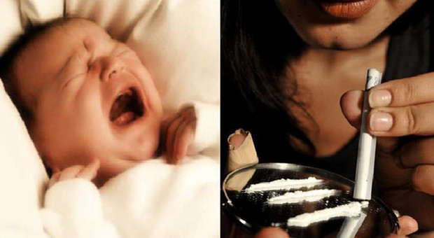 Neonato dal pediatra perchè sta male: è positivo alla cocaina, genitori nei guai