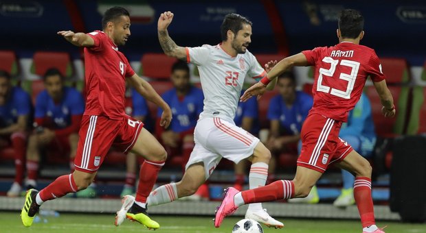 Iran-Spagna, decide Diego Costa con un gol ad inizio ripresa. Ma che fatica