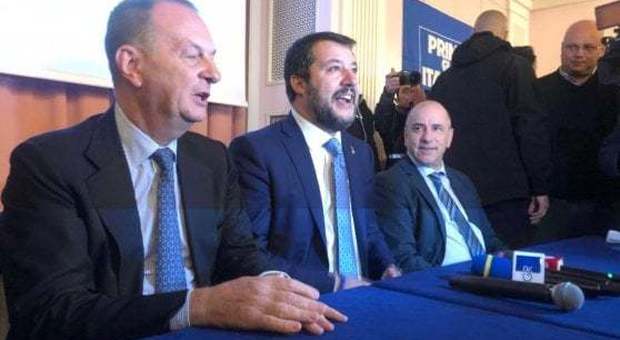 Elezioni Campania 2020, Salvini dà via libera a Caldoro: «Ma alla Lega il sindaco di Napoli»