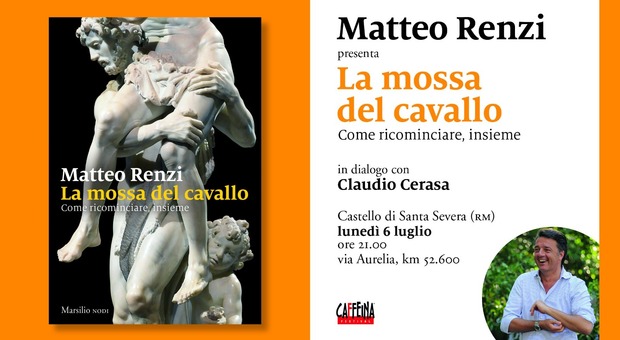 La copertina del libro di Matteo Renzi