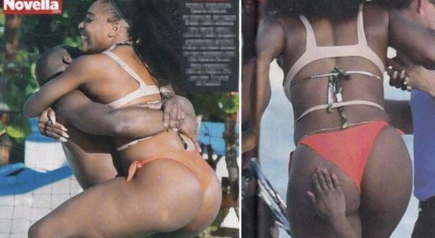 Serena Williams sfoggia lato b e curve bollenti in vacanza