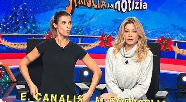 Elisabetta Canalis e Maddalena Corvaglia di nuovo insieme a Striscia la notizia