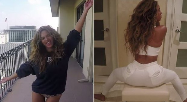 Beyoncé fa boom con il suo video amatoriale: look acqua e sapone e sexy twerk in bagno