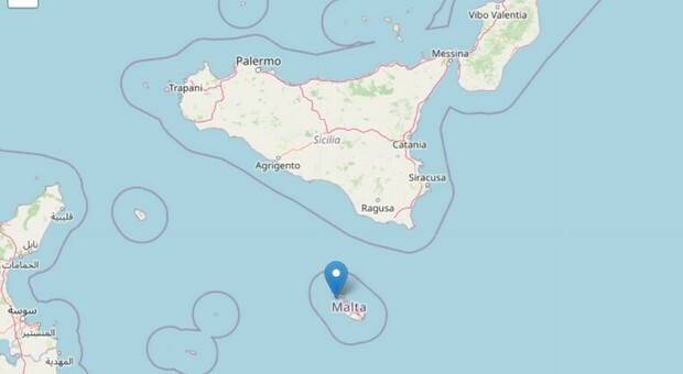 Terremoto a Malta, scossa di magnitudo 4.3 vicino alla Sicilia: tanta paura ma nessun danno