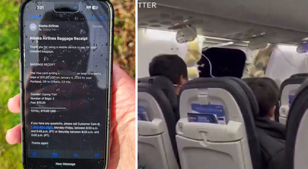 Aereo perde il portellone, trovato intatto un iPhone precipitato da 5mila metri di altezza: «È di uno dei passeggeri»