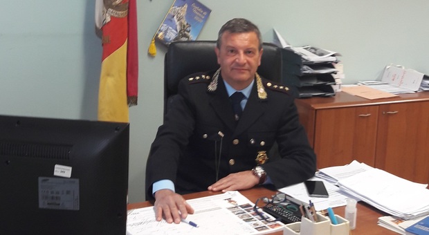 Il comandante della Polizia municipale del capoluogo Fioravante Bosco