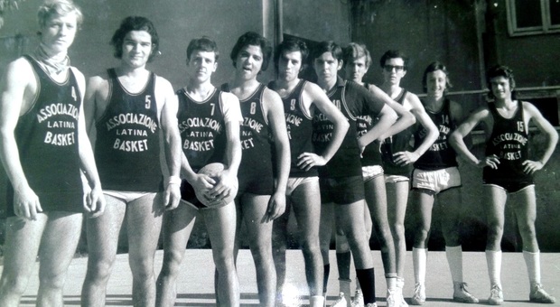 Il team Cadetti che si evolse nella squadra finalista a Castelfranco Veneto nel 1972