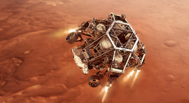 Marte e Perseverance: i sette minuti di terrore della sonda rover in picchiata a 20mila kmh
