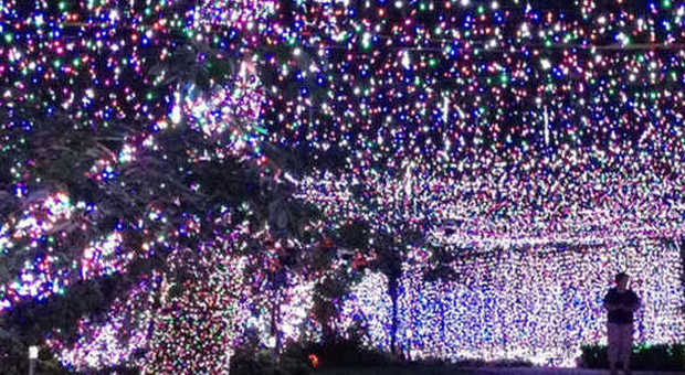 Napoli. Sequestrate due milioni di luci di Natale