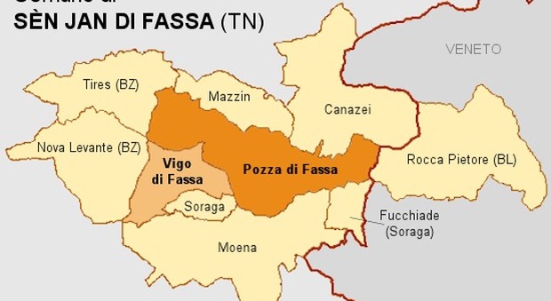 Polemica per il nome del nuovo comune Pozza-Vigo di Fassa: chiamerà "Sen Jan"