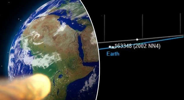 Un asteroide sfiorerà la Terra sabato e nei giorni successivi: «Ha un diametro di 765 metri»
