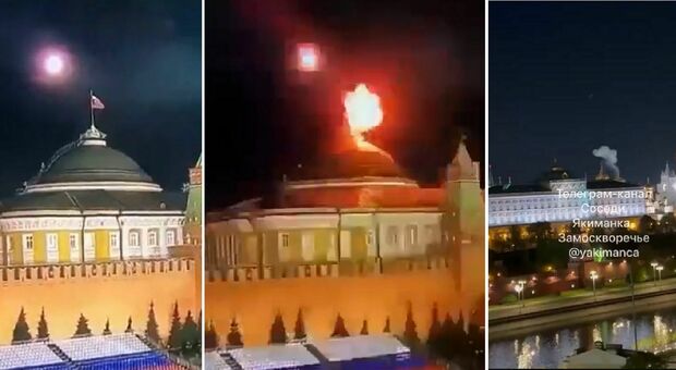 Guerra Ucraina, maxi incendio vicino al ponte della Crimea. «Navi russe vicino a Nord Stream prima dell'esplosione»