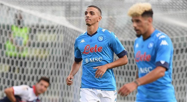 Napoli, tutta la gioia di Zedadka: «Felice per il primo gol azzurro»