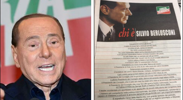 «Chi è come Silvio Berlusconi?» La pagina che elenca le virtù del Cavaliere sul Giornale: «Io, eroe della libertà»