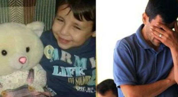 Aylan, il fratellino e il papà Abdullah Kurdi